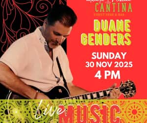 Duane Genders Live + Music Line-Up!
