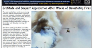 Gans-Berg News | 5 December 2025 Edition