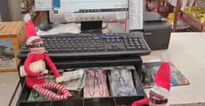 Two Very Naughty Elfies Are in Town!