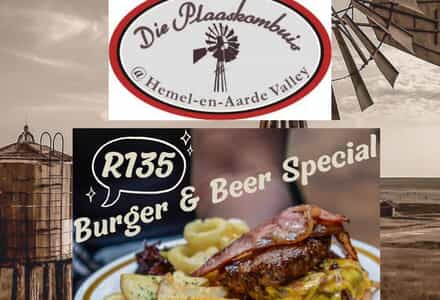 Burgers & Bier by Die Plaaskombuis