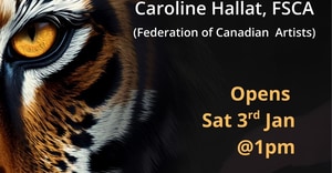 3 January 2026: Observed Art Exhibition by Caroline Hallat