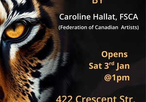 3 January 2026: Observed Art Exhibition by Caroline Hallat