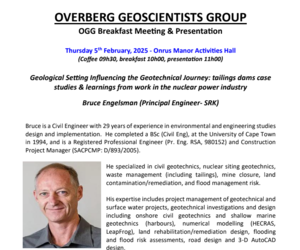 OGG Breakfast Meeting and Presentation: 5 Feb 2026
