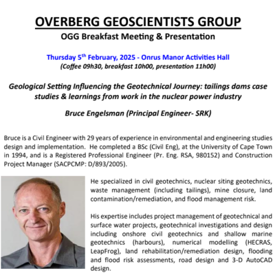 OGG Breakfast Meeting and Presentation: 5 Feb 2026