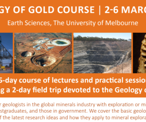 Geology of Gold Course and OGG Gold Series 2026
