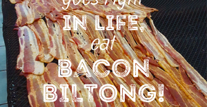 Bacon Biltong at Jan Biltong Kleinmond