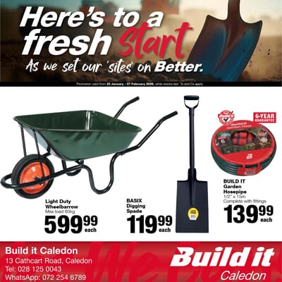 Month-End Building Material Specials