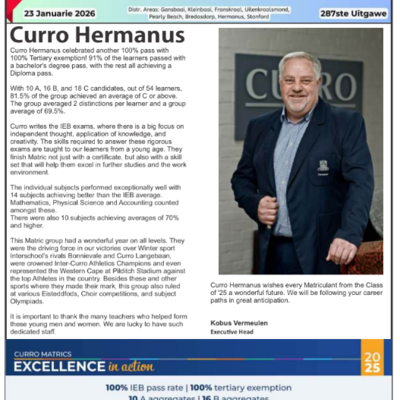 Gans-Berg Nuus / News - 23 January 2026