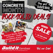 February Concrete Deals