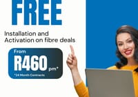 FREE Installation and Activation on Fibre Deals!