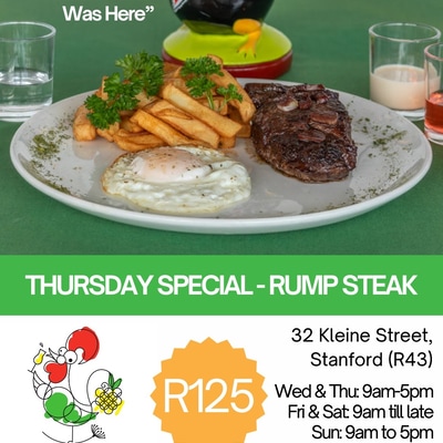 Thursday Rump Steak Special
