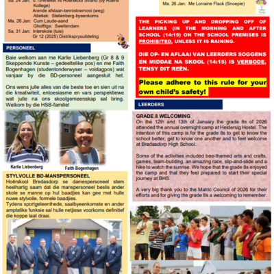 Welcome to the First Newsletter of 2026!