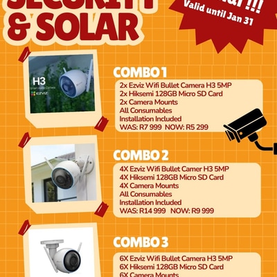 Wi-Fi Home Security Cameras Special