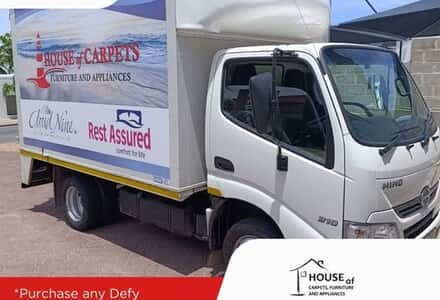 DEFY DELIVERY DEAL at House of Carpets