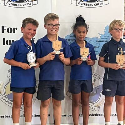 Uitsonderlike Prestasie deur Gansie-skaakspelers!