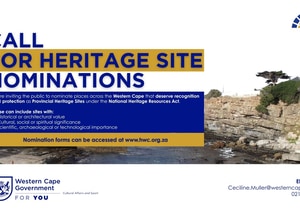 Call for Heritage Site Nominations in the Western Cape
