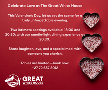 14 Feb 2026: Celebrate Love at the Great White House
