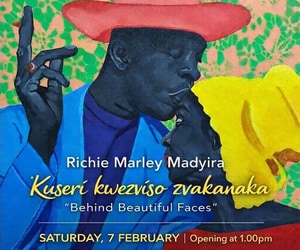 ‘Behind Beautiful Faces’ - Art by Richie Marley Madyira