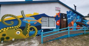GGAP Community Mural at Birkenhead Boat Club