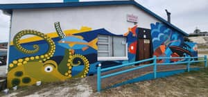 GGAP Community Mural at Birkenhead Boat Club