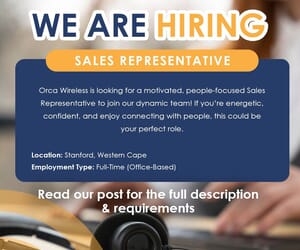 We're Hiring: Full-Time Sales Representative (Office-Based)