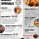 Weekly Specials at The Boathouse Pub & Restaurant!