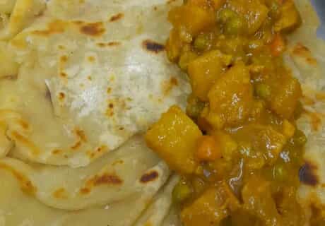 New on the Menu: Butter Chicken Curry Rotis