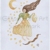 The lantern. Watercolor on cold press, size A3 original available, Prints on etsy. - Gillian Hahn Art - Xplorio™ Hermanus