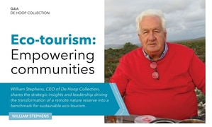 De Hoop Collection CEO Featured in SA Profile Magazine