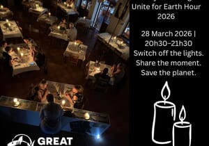 Celebrate Earth Hour at the Great White House Restaurant