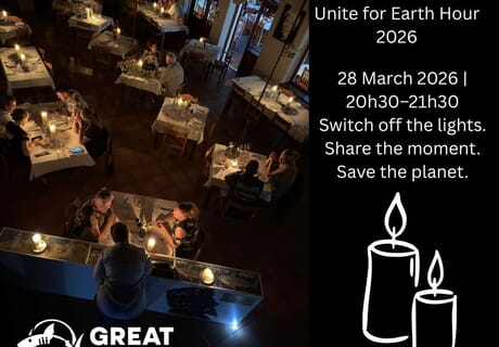 Celebrate Earth Hour at the Great White House Restaurant