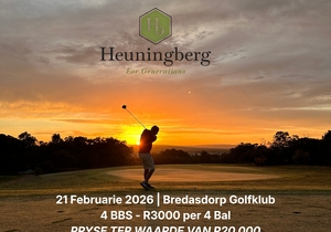 21 February 2026: Heuningberg Golf Day