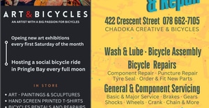 Art Meets Bicycles in Pringle Bay!