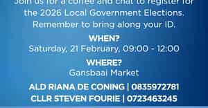 REGISTER TO VOTE: WARD 11 AND WARD 14