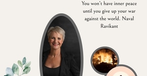 When You Stop Fighting the World