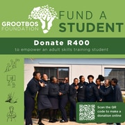 Support Grootbos Foundation - Fund a Student