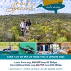 Winter Trail Special at the De Hoop Vlei to Whales Trail