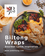 South African Biltong Wraps