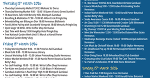 Overstrand Tourism Diary: 11 - 15 March 2026