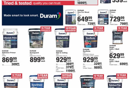Duram Paint Special at Build it Caledon!