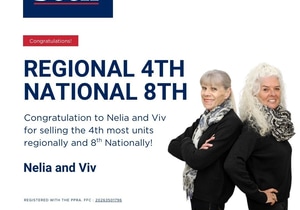 Big Congratulations to Nelia and Viv!