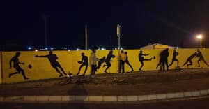 New Community Mural in Blompark