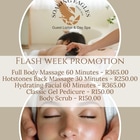 Flash Week Spa Specials