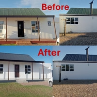 Roof painting and exterior work