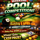 Easter Sunday Pool Competition! - Johnny's the Party Pub - Xplorio™ Gansbaai