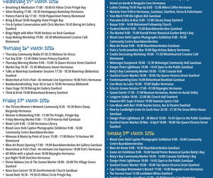 Overstrand Tourism Diary: 25 - 29 March 2026