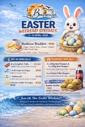 EASTER WEEKEND SPECIALS