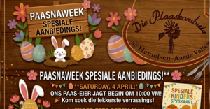 Celebrate Easter & Discover Hidden Gems at Die Plaaskombuis