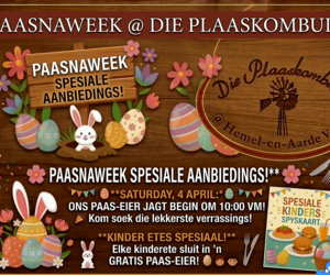 Celebrate Easter & Discover Hidden Gems at Die Plaaskombuis