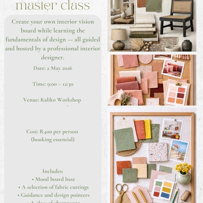 Mood Board Masterclass Round Two: 2 May 2026